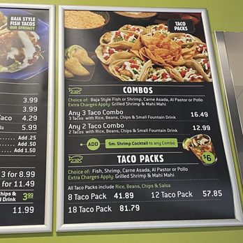 Senor Baja - Menu - Mexican Near Me - Rancho Cucamonga, California
