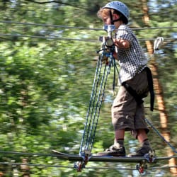CLIMB UP! - Kletterwald in Hennigsdorf - Mit dem Skateboard quer durch den Wald sausen