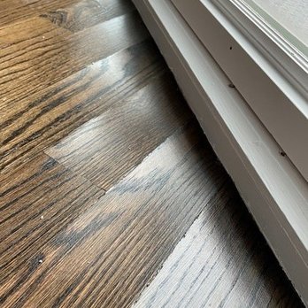 Vintage Flooring Company - Large area left unsanded, looks terrible. We pointed this out to Nathan multiple times and he refused to address it - Flooring Near Me Vintage Flooring Company - Large area left unsanded, looks terrible. We pointed this out to Nathan multiple times and he refused to address it - Flooring Near Me