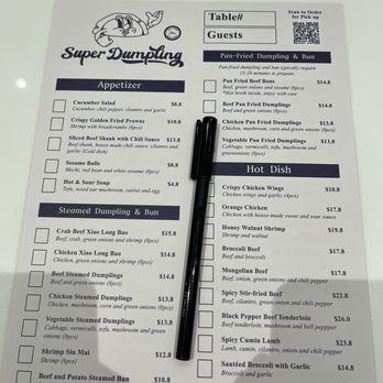 Super Dumpling - Menu - Noodles Near Me - Orange, California Super Dumpling - Menu - Noodles Near Me - Orange, California