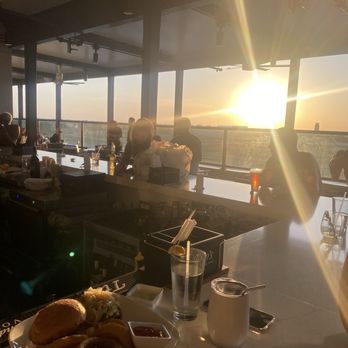 Hyatt Place Melbourne Airport - Our view from the corner barstool at sunset. - Hotels Near Me - Melbourne, Florida
