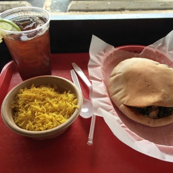 Damascus Falafel - Chicken pita sandwich! - Middle Eastern Near Me - Willowbrook, Illinois