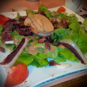 L'Etable - Salade Étable (plat) ! - French Near Me - Agen, 47