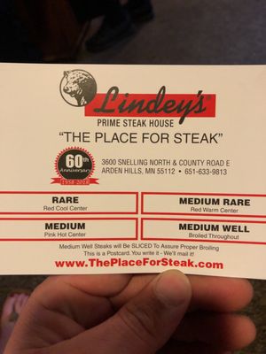 Menu photo 7 Lindey's Prime Steak House Arden Hills, MN Menu photo 7 Lindey's Prime Steak House Arden Hills, MN