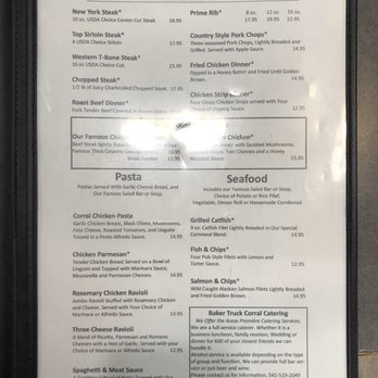 Baker Truck Corral - Menu - Breakfast & Brunch Near Me - Baker City, Oregon