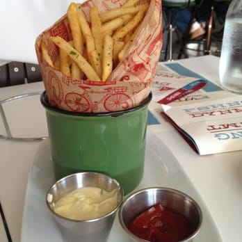 Fishing With Dynamite - Fries with rosemary malt vinegar mayo - Seafood Near Me - Manhattan Beach, California