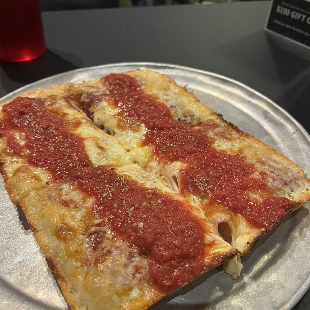 Via 313 Pizza - 4-square Pepperoni Detroit Style - Pizza Near Me - Austin, Texas Via 313 Pizza - 4-square Pepperoni Detroit Style - Pizza Near Me - Austin, Texas