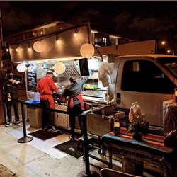 Chuy’s Food Station - Night set up..
