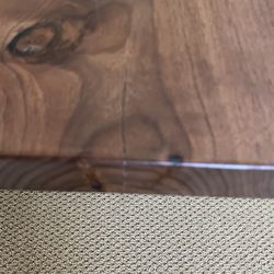 Green Mountain Tableworx - Replacement table with crack starting at edge going across table and down through the table