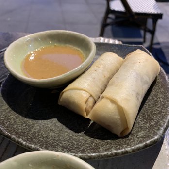 Tuna Bar - Wagyu Beef Spring Rolls (onion, ginger, cabbage, scallions, mustard sauce) - Japanese Near Me - Philadelphia, Pennsylvania Tuna Bar - Wagyu Beef Spring Rolls (onion, ginger, cabbage, scallions, mustard sauce) - Japanese Near Me - Philadelphia, Pennsylvania