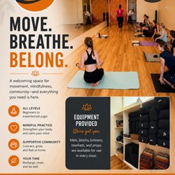 Yoga studio room