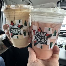 Strawberry Horchata Chai Latte