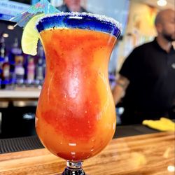 Pico De Gallo - Strawberry mango margarita