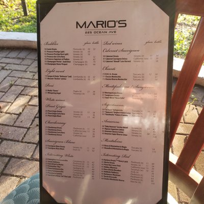 Menu photo 3 Mario's On Lake Ave Lake Worth, FL Menu photo 3 Mario's On Lake Ave Lake Worth, FL