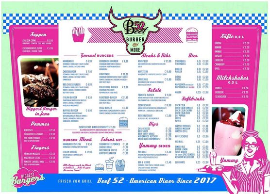Menu photo 2 Beef 52 Jena, TH