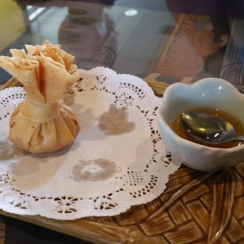 Elephant Cafe - Apparently, these are called "Money Bag"... They're pretty awesome! - Thai Near Me - Lake Forest, California