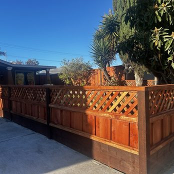 Alejandro Quality Fence - Lattice style fence - Fences & Gates Near Me - San Jose, California