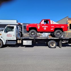 Inland Towing - Chuck on the flat bed