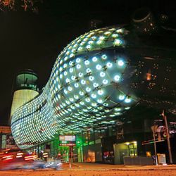 Kunsthaus Graz - Kunsthaus Graz bei Nacht