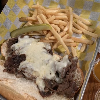 Spankys - Philly Cheese Steak with fries - Bars Near Me - Savannah, Georgia Spankys - Philly Cheese Steak with fries - Bars Near Me - Savannah, Georgia