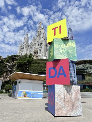Tibidabo Amusement Park by null