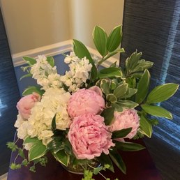 Beautiful peonies and hydrangea Beautiful peonies and hydrangea