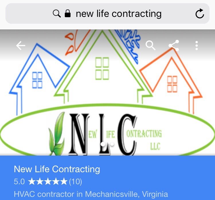 Slide of New Life Contracting
