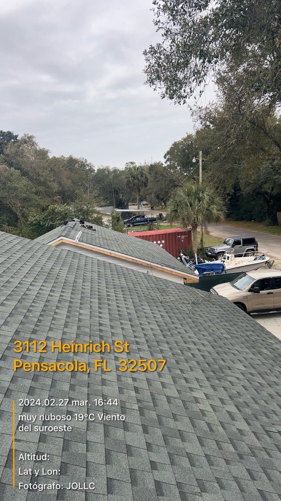 Slide of Johnson Construction of Pensacola