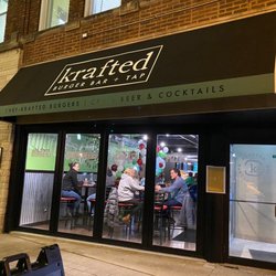 Krafted Burger Bar + Tap - Exterior