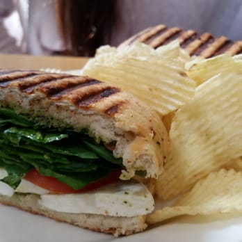 Jason's Deli - Caprese panini w/ a side of chips. - Delis Near Me - Chesapeake, Virginia