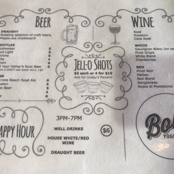 Bob's Your Uncle - Menu - Bars Near Me - Miami Beach, Florida