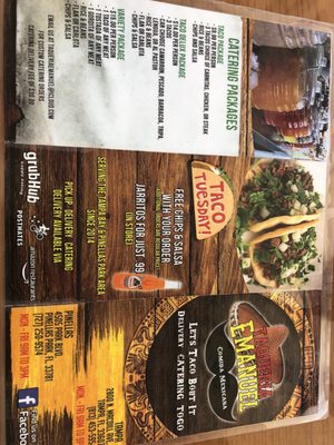 Menu photo 3 Taqueria Emanuel Tampa, FL Menu photo 3 Taqueria Emanuel Tampa, FL