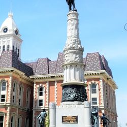 Soldiers & Sailors Monument - Winchester - The oldest Civil War monument in the state
