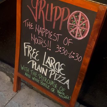 GRUPPO NYCThinCrust Pizza - Happy Hour - Pizza Near Me - New York, New York
