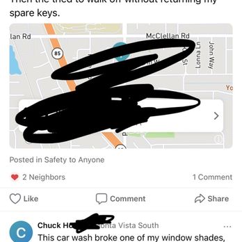 Classic Car Wash - Someone on Nextdoor also had his car damaged at this Carwash. - Car Wash Near Me - Saratoga, California