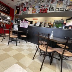 Boo's Bar & Eatery - Front tables, there are more in the back.