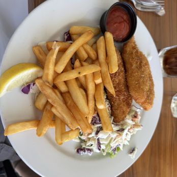 Firefish Grill - Halibut & Chips - New American Near Me - Santa Cruz, California Firefish Grill - Halibut & Chips - New American Near Me - Santa Cruz, California