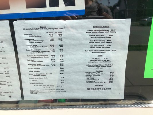 Menu photo 1 Gabby's Eats & Treats Palisade, MN