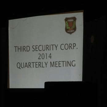 Third Security - 2014 Quarterly Meeting - Security Services Near Me - Bronx, New York Third Security - 2014 Quarterly Meeting - Security Services Near Me - Bronx, New York
