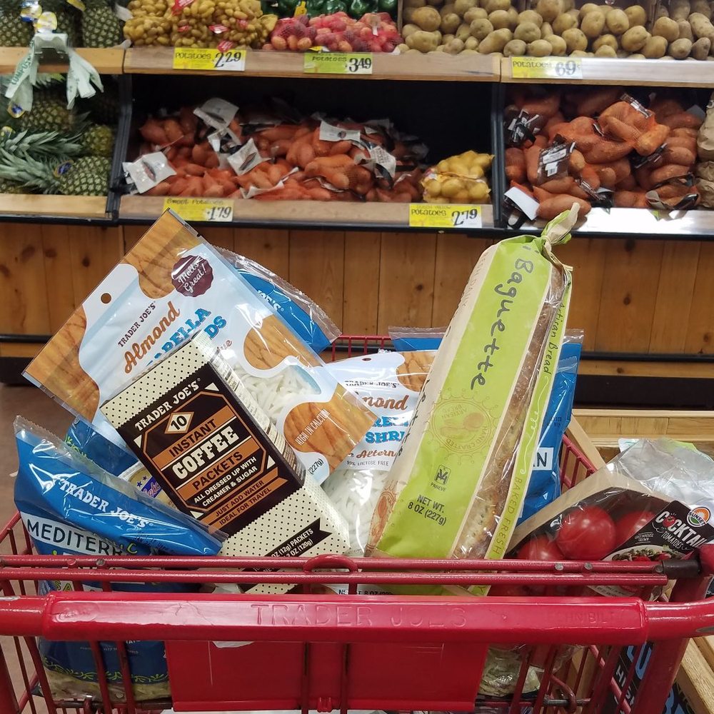 Trader Joe's - Traders haul - Grocery Near Me - Edgewater, New Jersey