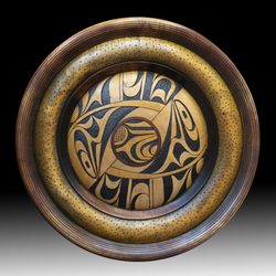 Salish Sea Market - Hand Carved Maple by Qualicum Beach artist Douglas J Fisher