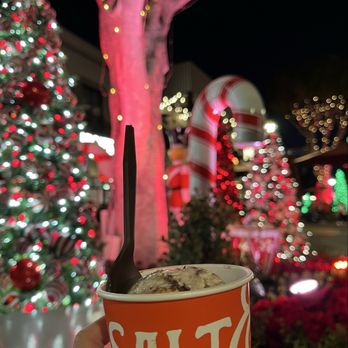 Downtown Disney District - Salt & Straw Holiday Series - Toasted White Chocolate & Peppermint Almonds! - Shopping Centers Near Me - Anaheim, California Downtown Disney District - Salt & Straw Holiday Series - Toasted White Chocolate & Peppermint Almonds! - Shopping Centers Near Me - Anaheim, California