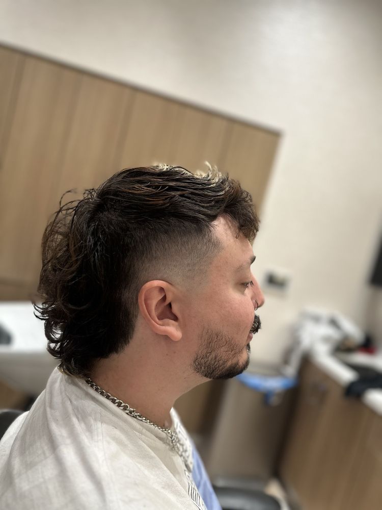 Speakeasy Barbershop Logo