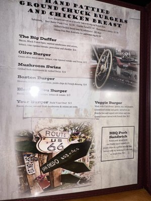 Menu photo 1 Duffy's Garage & Grille Petoskey, MI Menu photo 1 Duffy's Garage & Grille Petoskey, MI