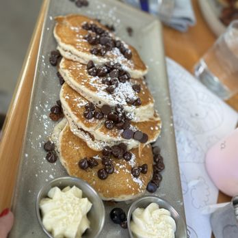 Cafe Americano at Caesars Palace - Mini Chocolate Chip Pancakes - Breakfast & Brunch Near Me - Las Vegas, Nevada Cafe Americano at Caesars Palace - Mini Chocolate Chip Pancakes - Breakfast & Brunch Near Me - Las Vegas, Nevada