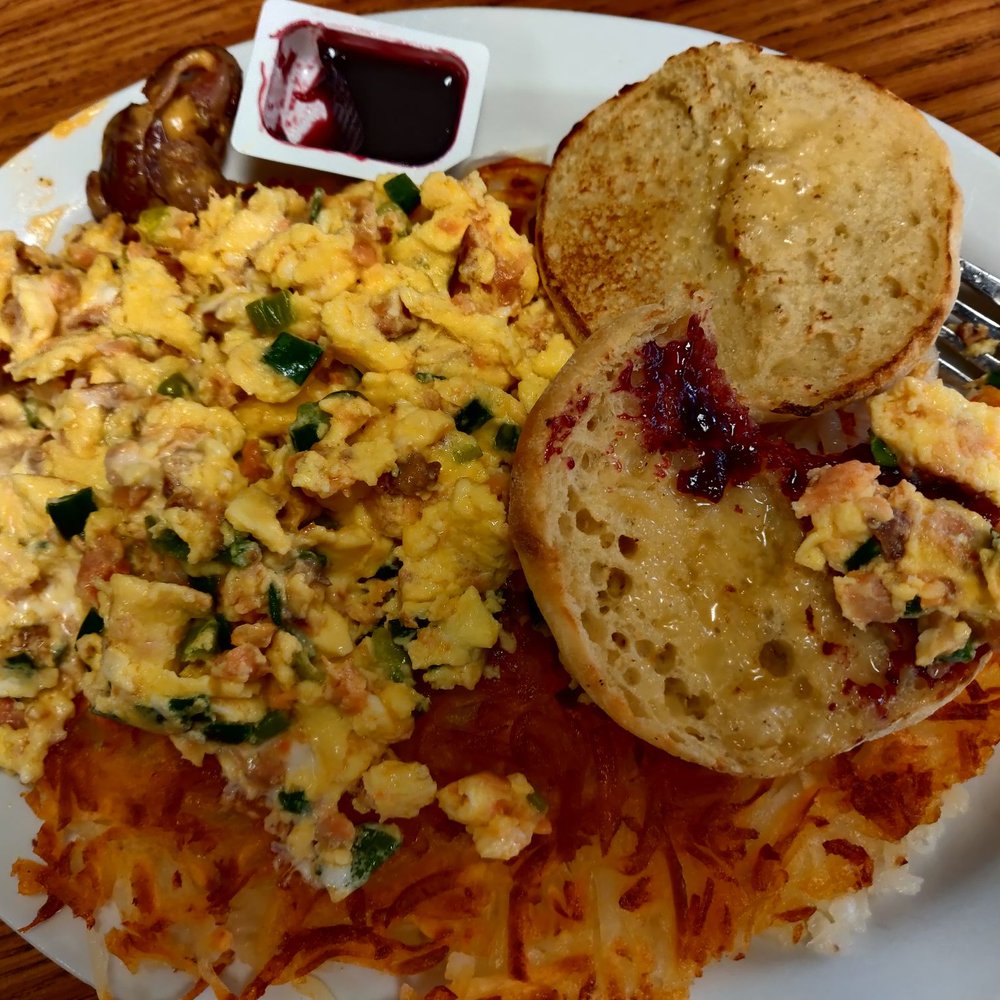 Voula's Offshore Cafe - Smokey The Salmon - Breakfast & Brunch Near Me - Seattle, Washington Voula's Offshore Cafe - Smokey The Salmon - Breakfast & Brunch Near Me - Seattle, Washington