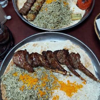 Kabobi Grill - Caspian Mix grill (Chicken and Beef) (Dinner) Lamb Chop - Mediterranean Near Me - Chicago, Illinois Kabobi Grill - Caspian Mix grill (Chicken and Beef) (Dinner) Lamb Chop - Mediterranean Near Me - Chicago, Illinois