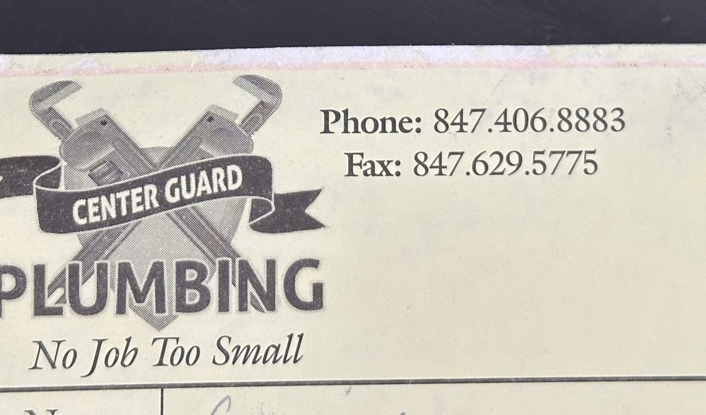 Slide of Center Guard Plumbing