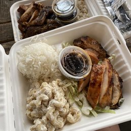 Teri chicken plate