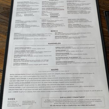 Tavern in the Square - New American Near Me - Cranston, Rhode Island